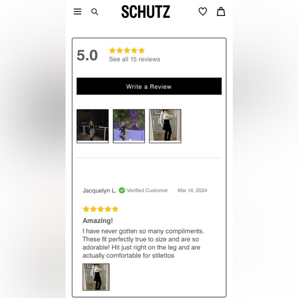 EUC SCHUTZ Maryana Black Crocodile Embossed Heeled Boots 8.5 - Picture 8 of 12